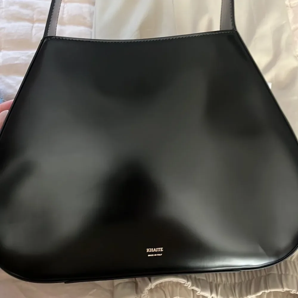 Khaite Engraved Logo Leather tote - Picture 12 of 17
